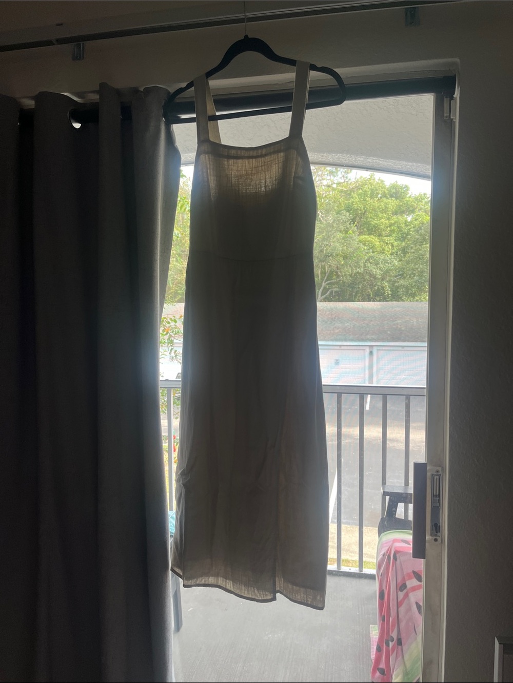 Nine West linen maxi dress